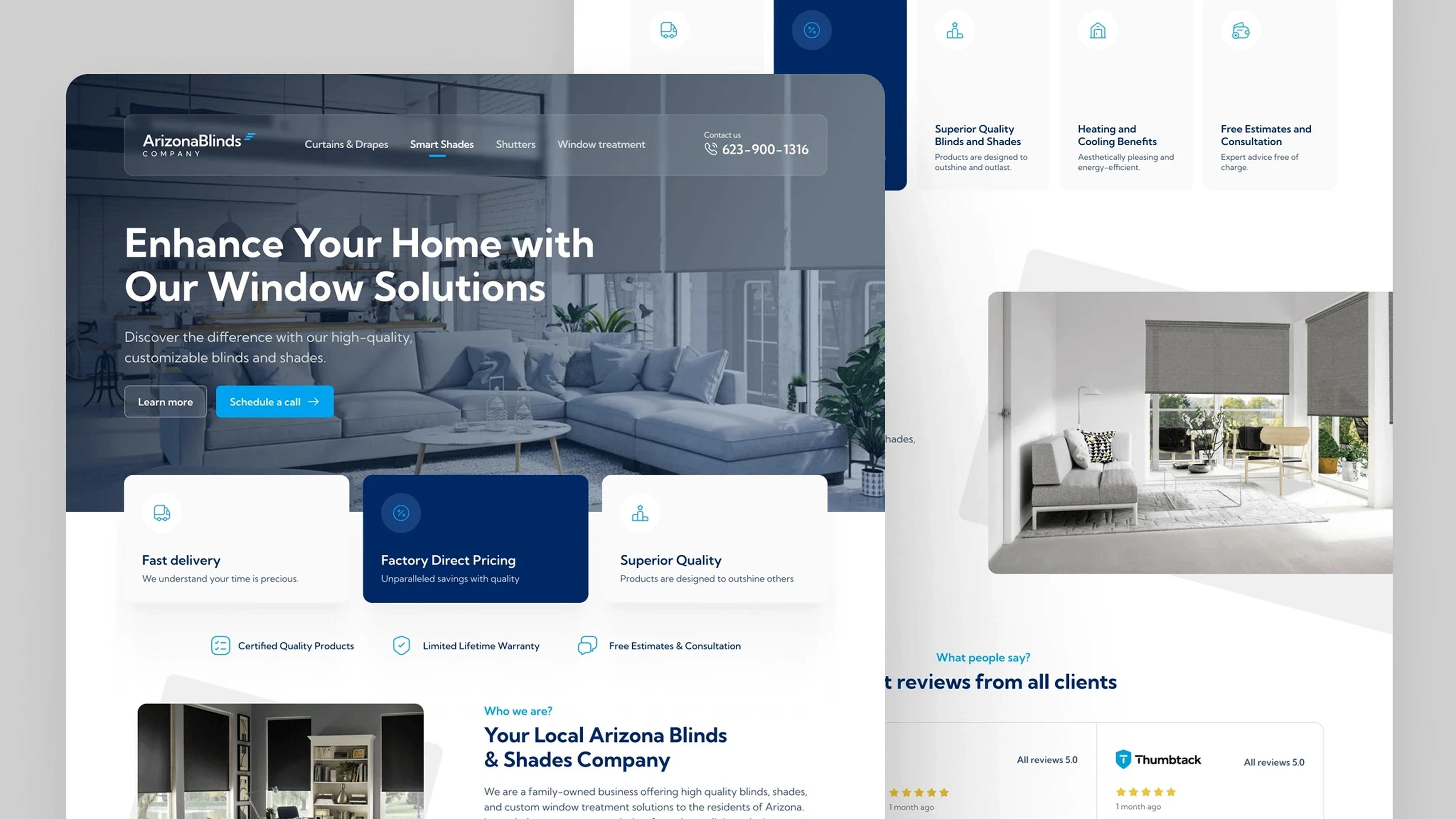 Arizona Blinds — screen