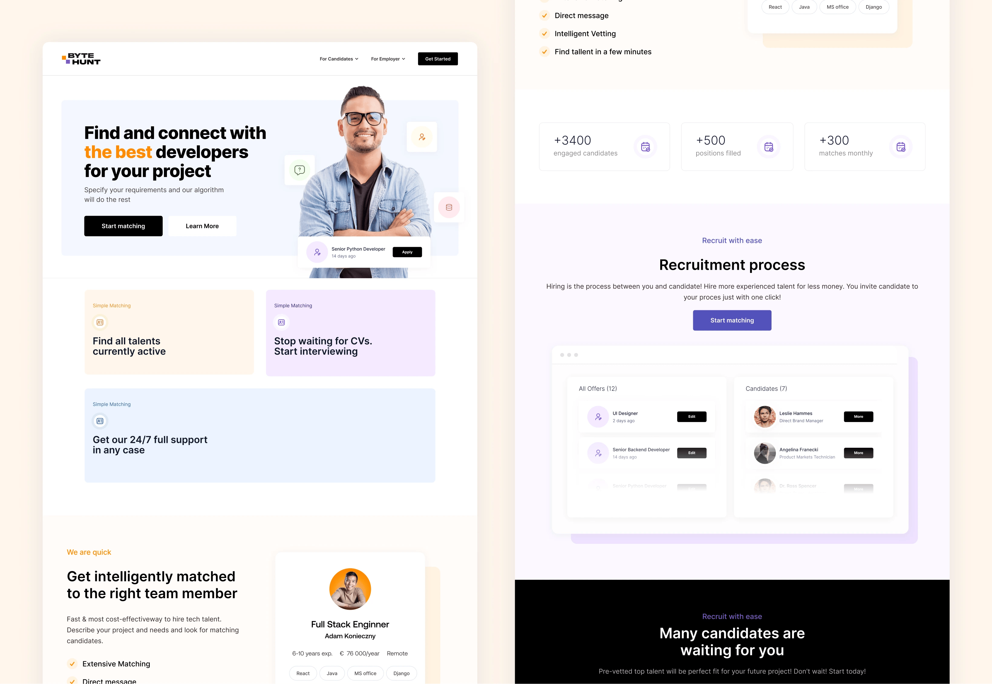 Byte Hunt — screen