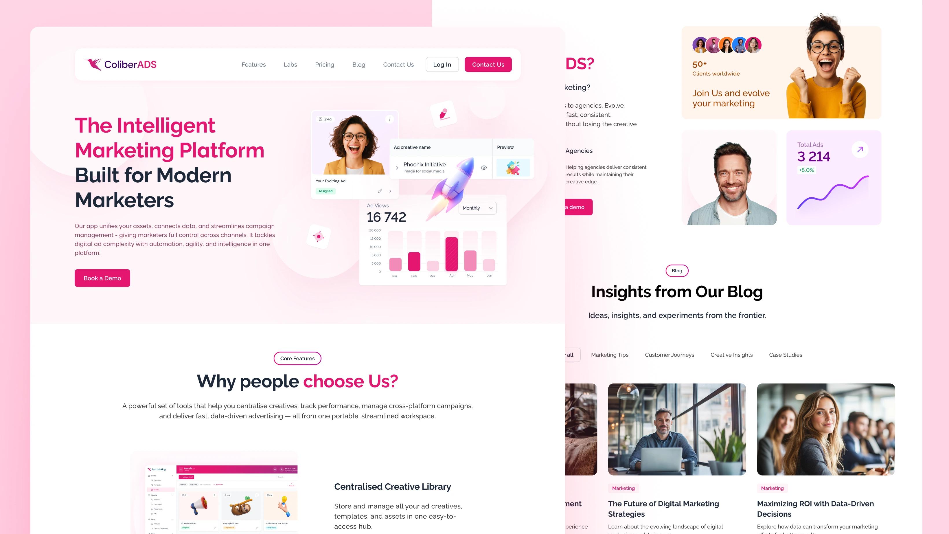 ColiberADS — screen