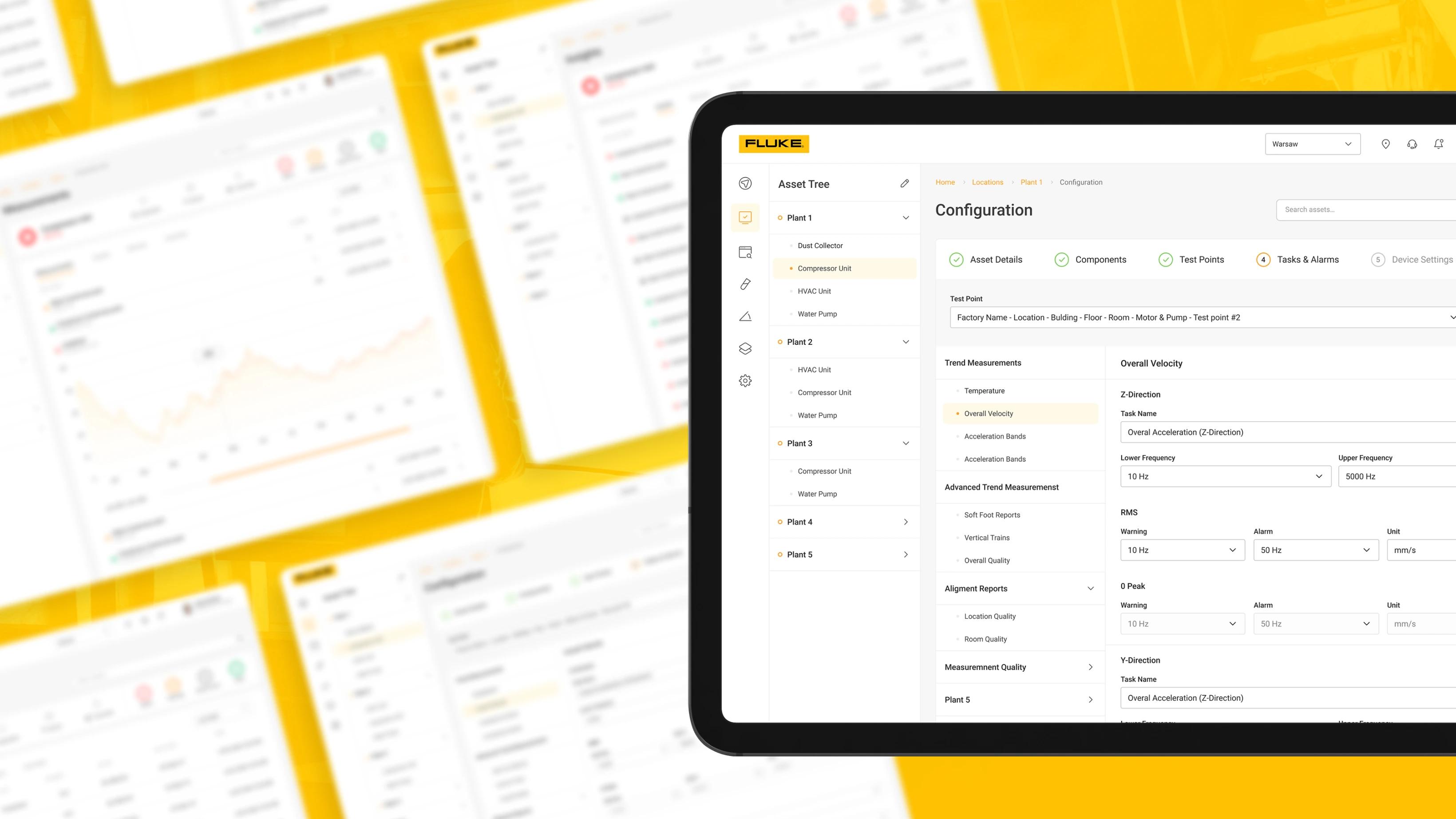 Fluke App — screen