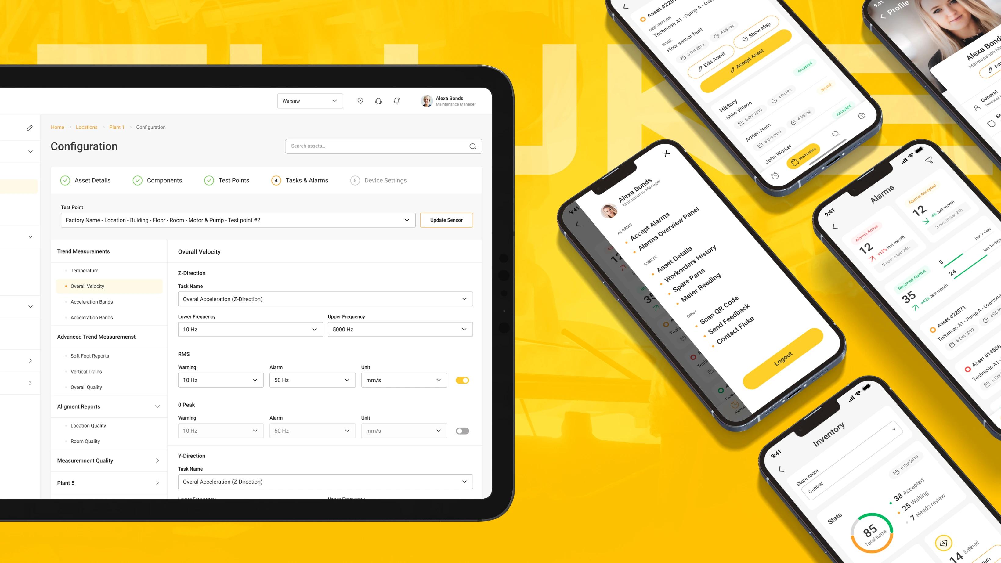 Fluke App — screen