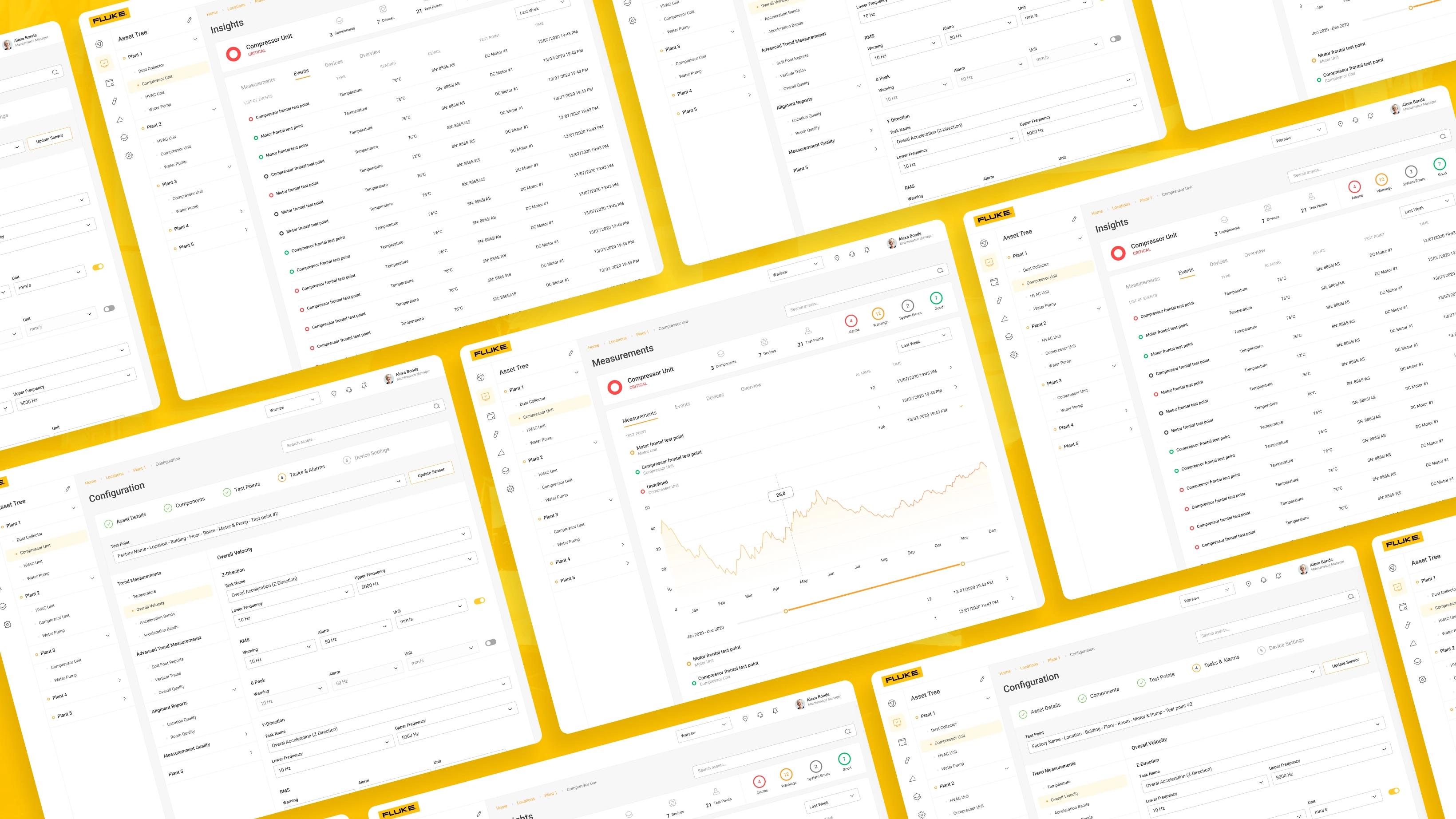 Fluke App — screen