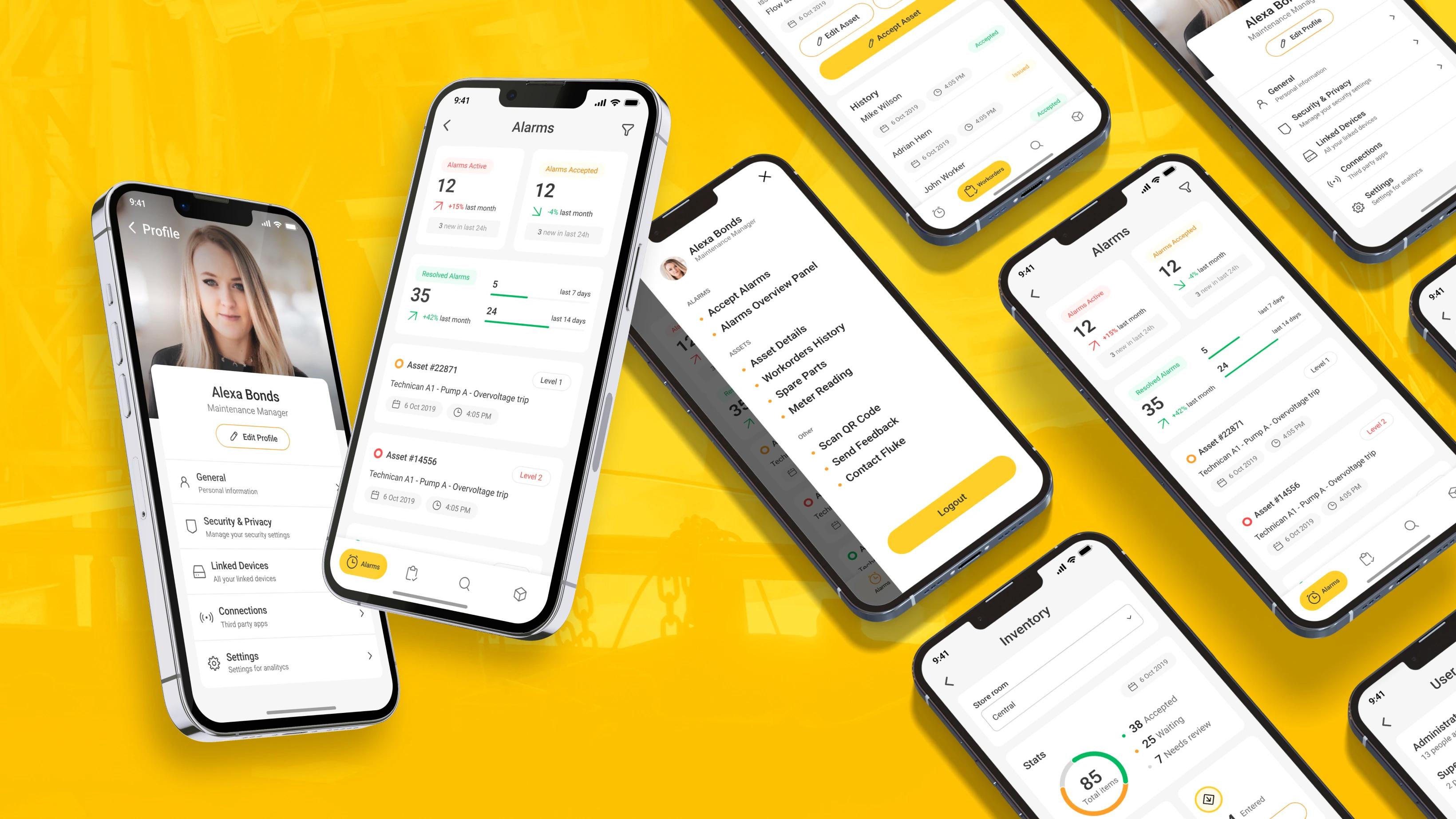Fluke App — screen