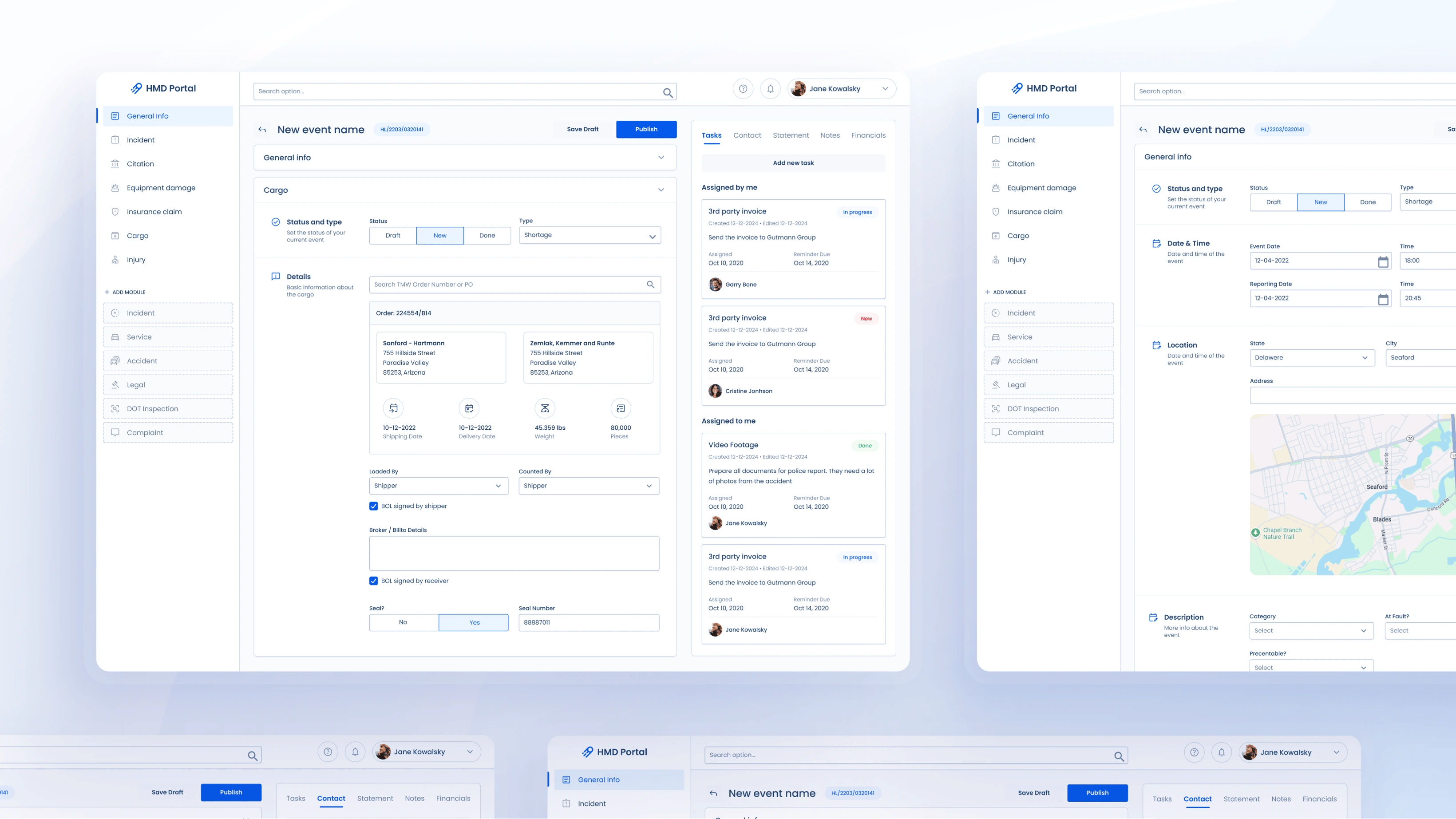 HMD Portal — screen