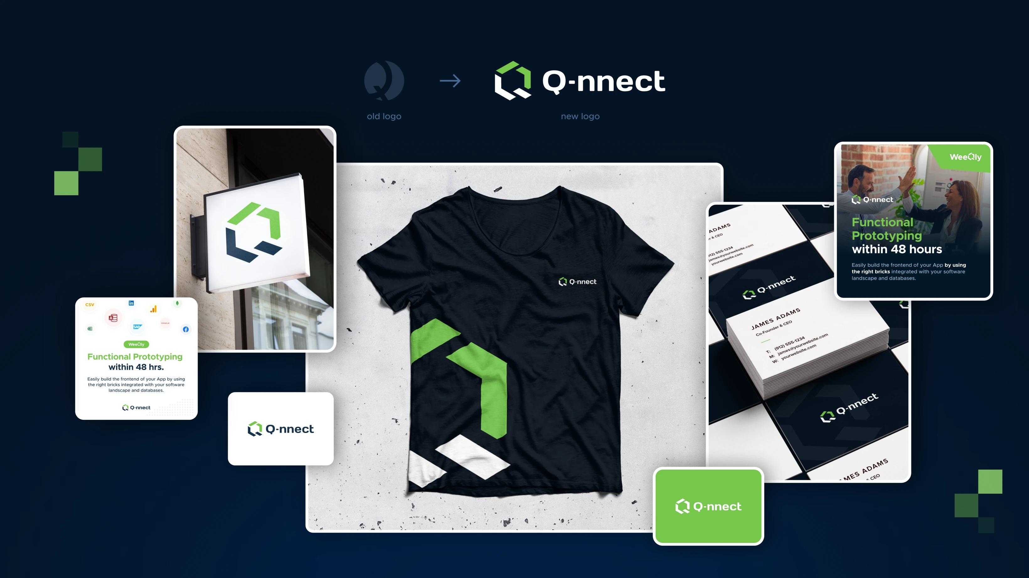 Q-nnect — branding