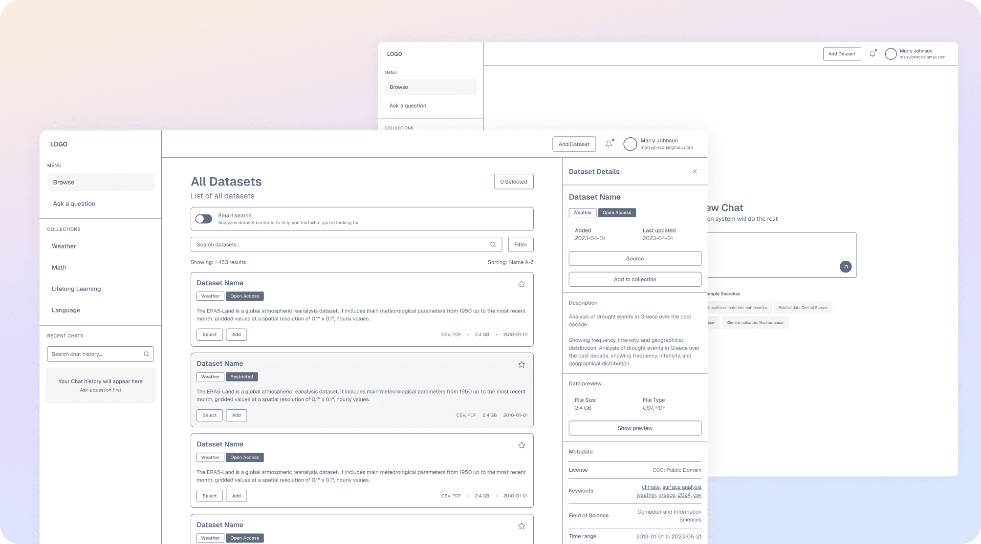 AI Data Platform — screen