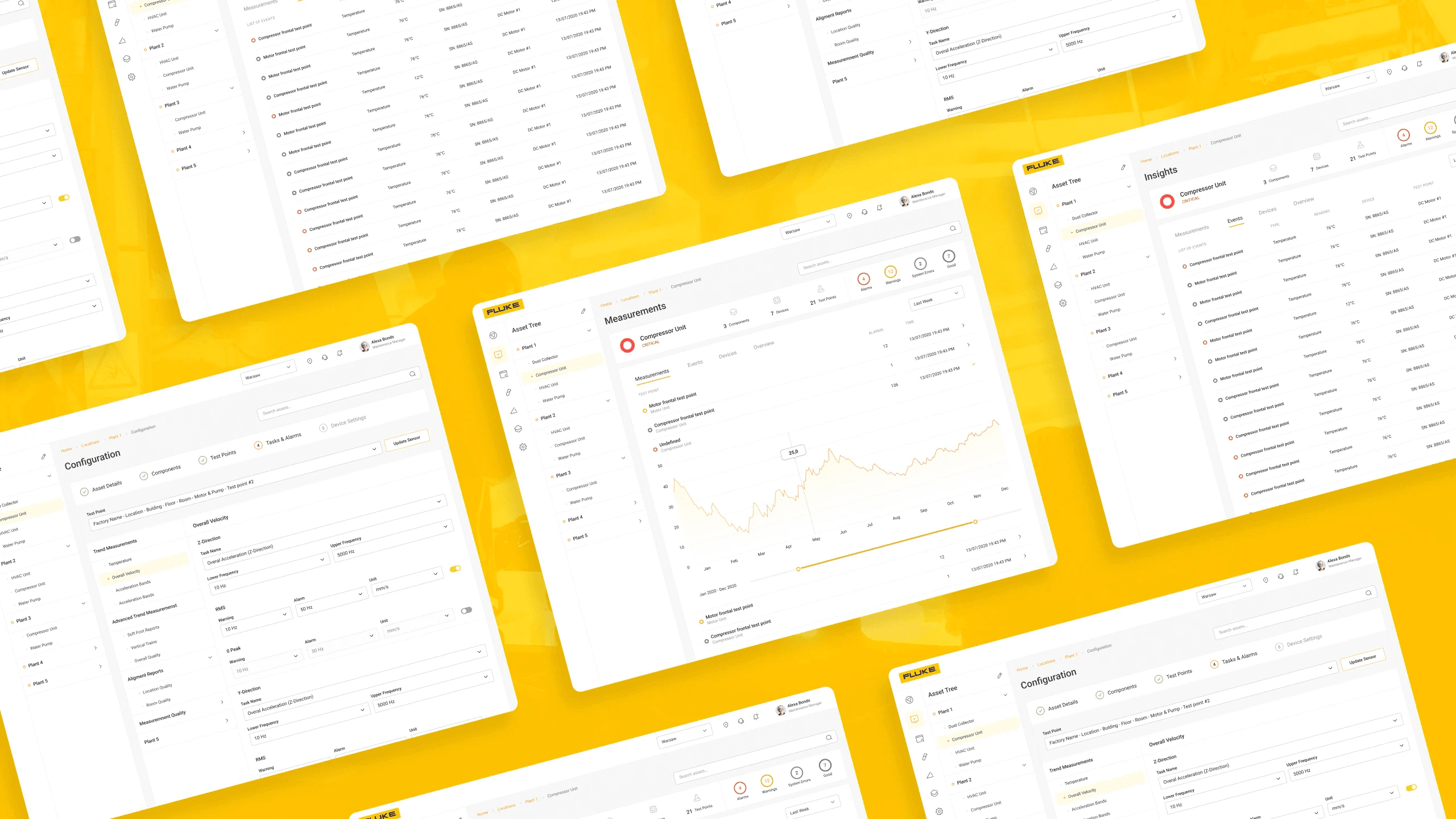 Fluke App — screen