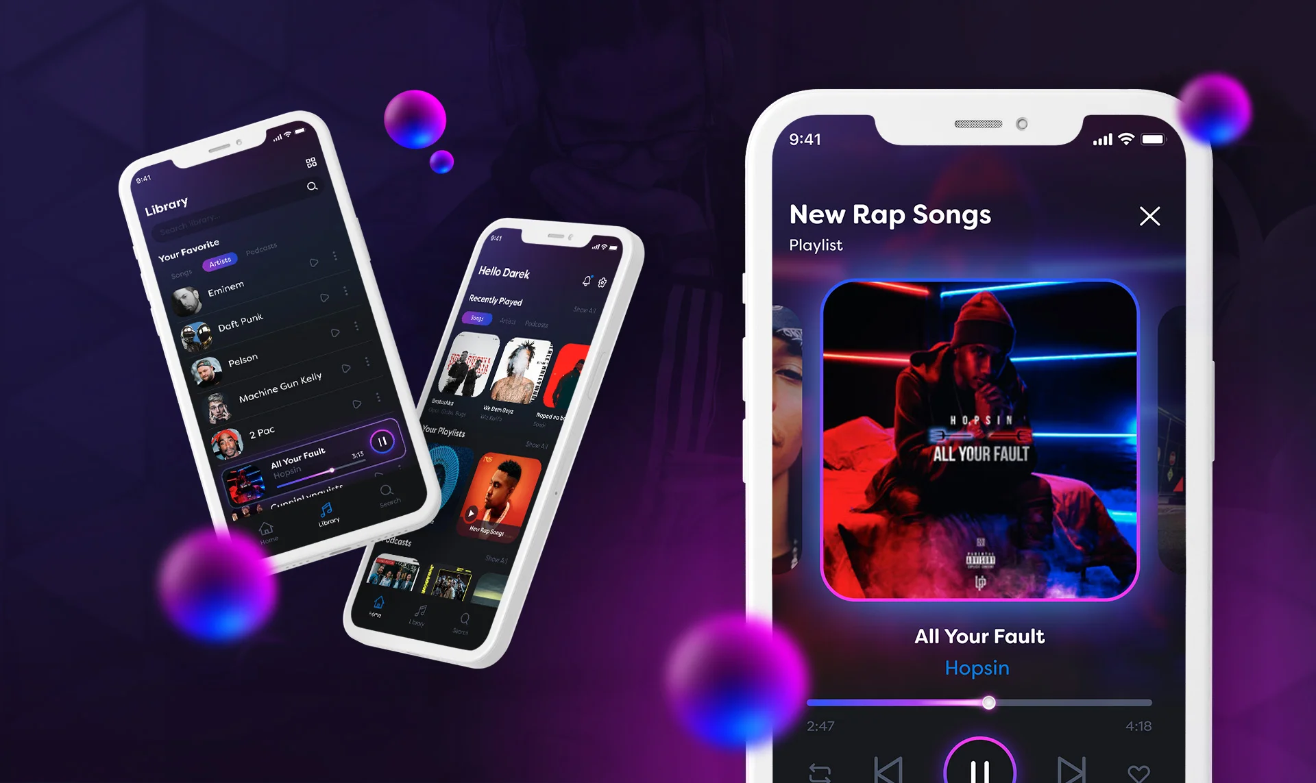 PlayerX — screen